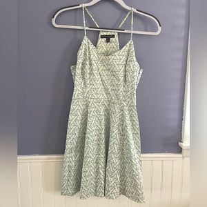 Banana Republic size 0P patterned cotton dress